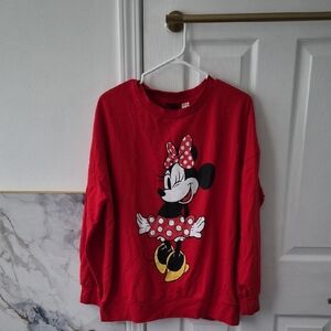 Disney Red Minnie Mouse Hoodie